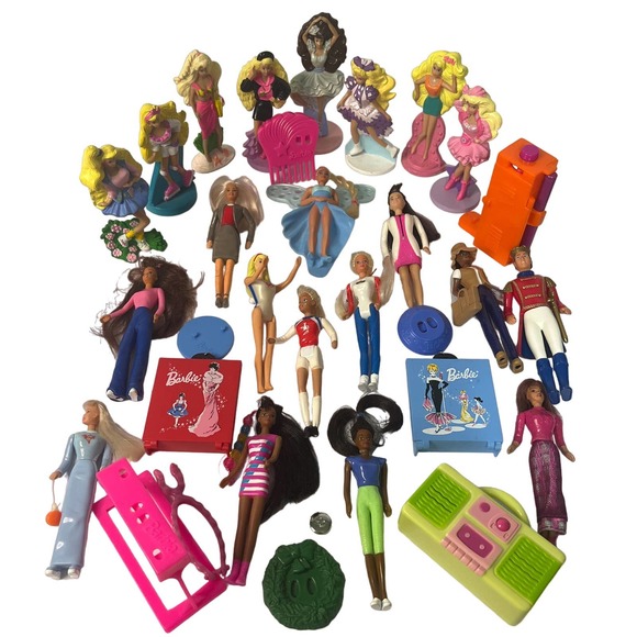 Barbie Set of 22 McDonalds HM Toys 98-02, Mattel, Accessories, Vintage Toys - Picture 1 of 8